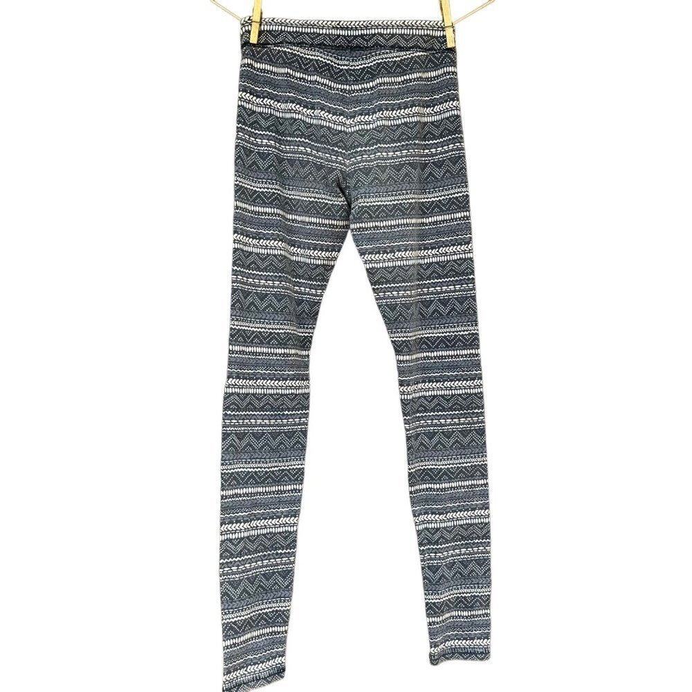 Abercrombie & Fitch Blue Cozy Striped Pajama Lounge Leggings Size XXS - Picture 6 of 6